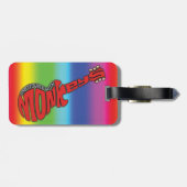 Étiquette À Bagage Travel Tag (Dos horizontal)