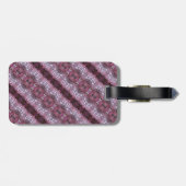 Étiquette À Bagage trèfle Ikat 3 (Dos horizontal)