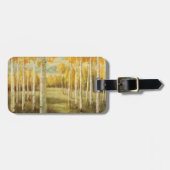 Étiquette À Bagage Trembles en automne (Devant horizontal)