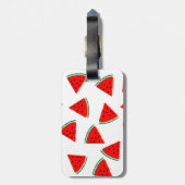 Étiquette À Bagage Triangles Motifs de pastèque (Dos Vertical)