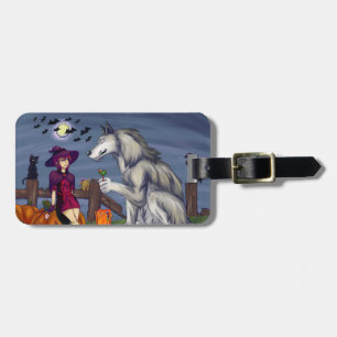 Étiquette À Bagage Trick ou Treat Buddies