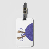 Étiquette À Bagage Tricot créatif (Devant Vertical)