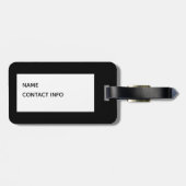 Étiquette À Bagage Tricot de la lumière séquentielle (Dos horizontal)