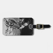 Étiquette À Bagage Tricycle d'équitation de garçon (Devant horizontal)