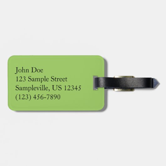 Étiquette À Bagage Trillium Falls (Dos horizontal)