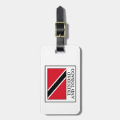 Étiquette À Bagage Trinité-et-Tobago (Devant Vertical)