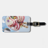 Étiquette À Bagage Trio de crème glacée et de parfait doux (Devant horizontal)