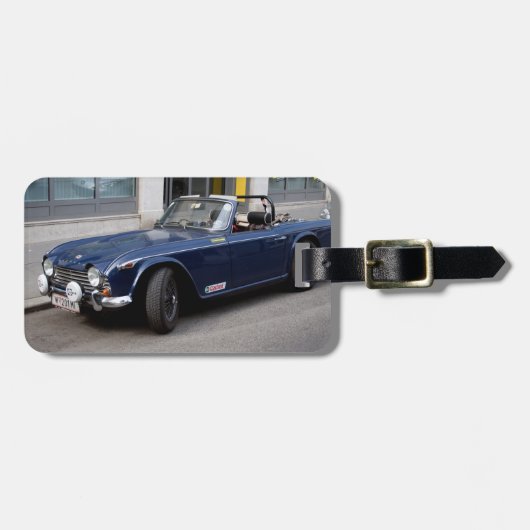 Étiquette À Bagage Triomphe TR4 A (Devant horizontal)
