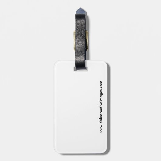 Étiquette À Bagage Trois ânes (Dos Vertical)