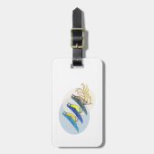 Étiquette À Bagage Trois oiseaux (Devant Vertical)