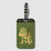 Étiquette À Bagage Troll laid (Devant Vertical)