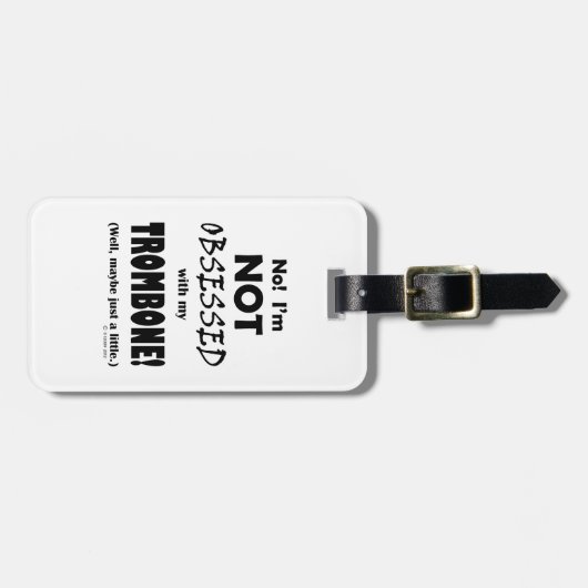 Étiquette À Bagage Trombone (Devant horizontal)