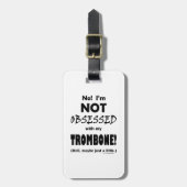 Étiquette À Bagage Trombone (Devant Vertical)