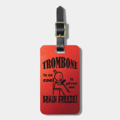 Étiquette À Bagage Trombone, gel du cerveau (Devant Vertical)