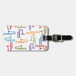 Étiquette À Bagage Trombones