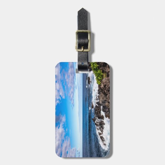 Étiquette À Bagage Tropical Beaches | Haleakala National Park Maui (Devant Vertical)