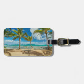 Étiquette À Bagage Tropical Beaches | Kuau Cove Beach, Maui Hawaii (Devant horizontal)