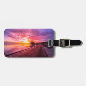 Étiquette À Bagage Tropical Beaches | Maldives Sunset (Devant horizontal)