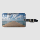 Étiquette À Bagage Tropical Getaway (Devant Horizontal)