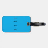 Étiquette À Bagage Tropical Maui Island Paradise (Dos horizontal)