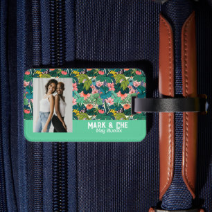 Étiquette À Bagage Tropical Serez-Vous Mon