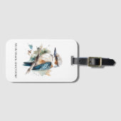 Étiquette À Bagage True Blue Kookaburra, custom (Devant Horizontal)