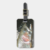 Étiquette À Bagage Truite arc-en-ciel (Devant Vertical)