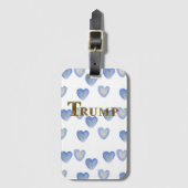 ÉTIQUETTE À BAGAGE TRUMP (Devant Vertical)