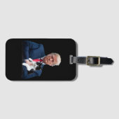 Étiquette À Bagage Trump 2024 Cat MAGA Funny Trump Cat (Devant Horizontal)