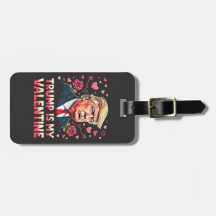 Étiquette À Bagage Trump est ma Saint-Valentin Maga pour l'investitur