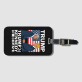 Étiquette À Bagage Trump Kennedy Checkmate 2024 Vote Trump Kennedy (Devant Horizontal)