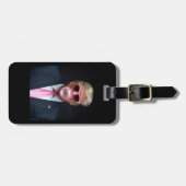 Étiquette À Bagage Trump Pink Bubble Gum Président 47 USA (Devant horizontal)