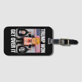 Étiquette À Bagage Trump remporte l'élection Maga Won 2024 (Devant Horizontal)