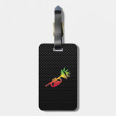 Étiquette À Bagage Trumpet élégant (Dos Vertical)