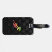 Étiquette À Bagage Trumpet élégant (Dos horizontal)