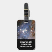 Étiquette À Bagage Trumpler Star Cluster 14. (Devant Vertical)