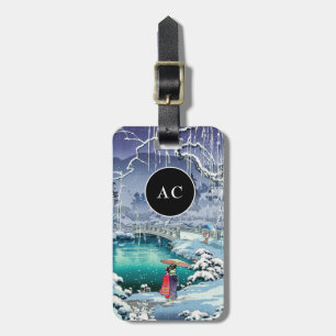 Étiquette À Bagage Tsuchiya Koitsu - Neige de printemps à Maruyama