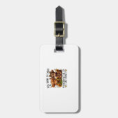 Étiquette À Bagage Tu crois que je suis sûr que tu devrais rencontrer (Devant Vertical)