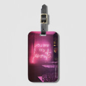 Étiquette À Bagage Tu Es Mon Favori (Devant Vertical)