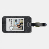 Étiquette À Bagage Tu es notre maman du monde Photo (Dos horizontal)