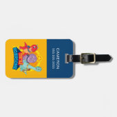 Étiquette À Bagage Tu es Roarsome | Dino Ranch (Devant horizontal)