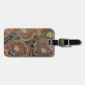 Étiquette À Bagage Tube de floraison Onyx (Devant horizontal)