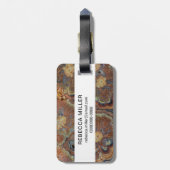 Étiquette À Bagage Tube de floraison Onyx (Dos Vertical)