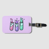 Étiquette À Bagage Tubes de test de turbulence (Devant Horizontal)