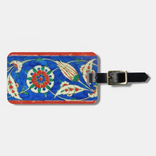 Étiquette À Bagage tuile d'iznik (Devant horizontal)