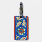 Étiquette À Bagage tuile d'iznik (Dos Vertical)