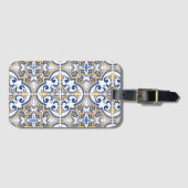 Étiquette À Bagage Tuiles portugaises 1 (Devant Horizontal)