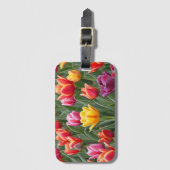 Étiquette À Bagage Tulipes néerlandaises (Devant Vertical)