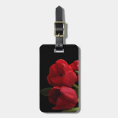 Étiquette À Bagage Tulipes rouges (Devant Vertical)