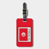 Étiquette À Bagage Tunisie (Devant Vertical)